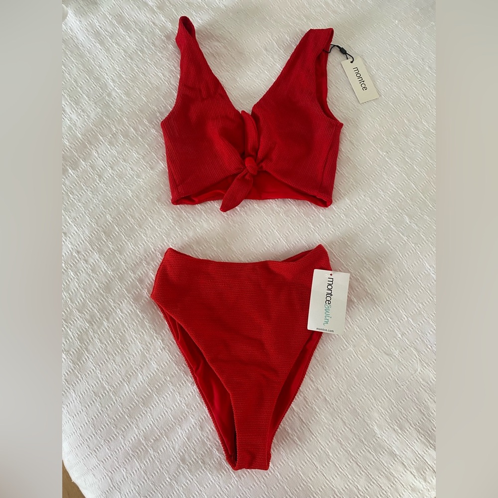 Montce Crimson Micro Scrunch Bikini